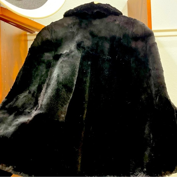 Flora Vintage Black Mink 1940 63rd St Chicago Convert Rare Genuine - Picture 5 of 6